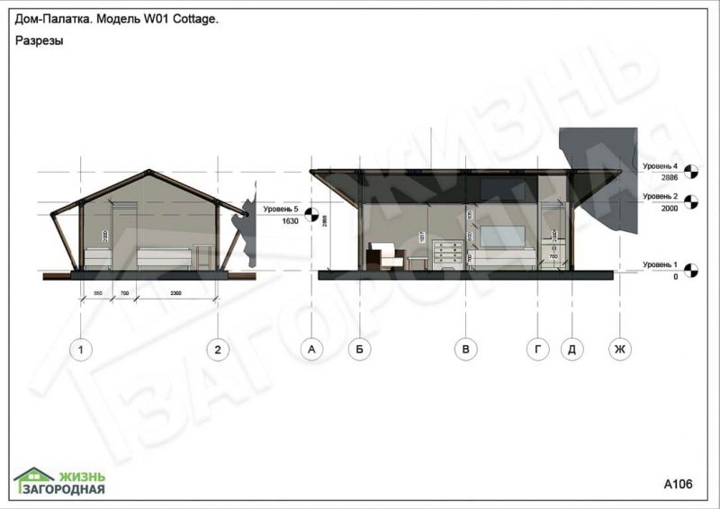 Модель W01 Cottage. Фото 7
