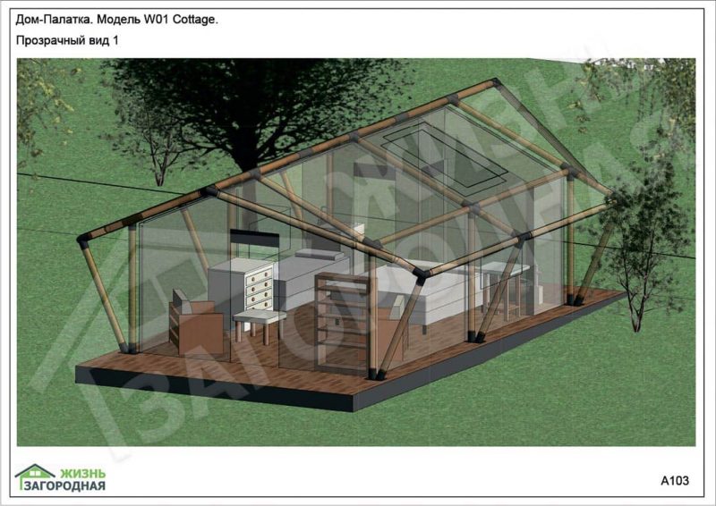 Модель W01 Cottage. Фото 10